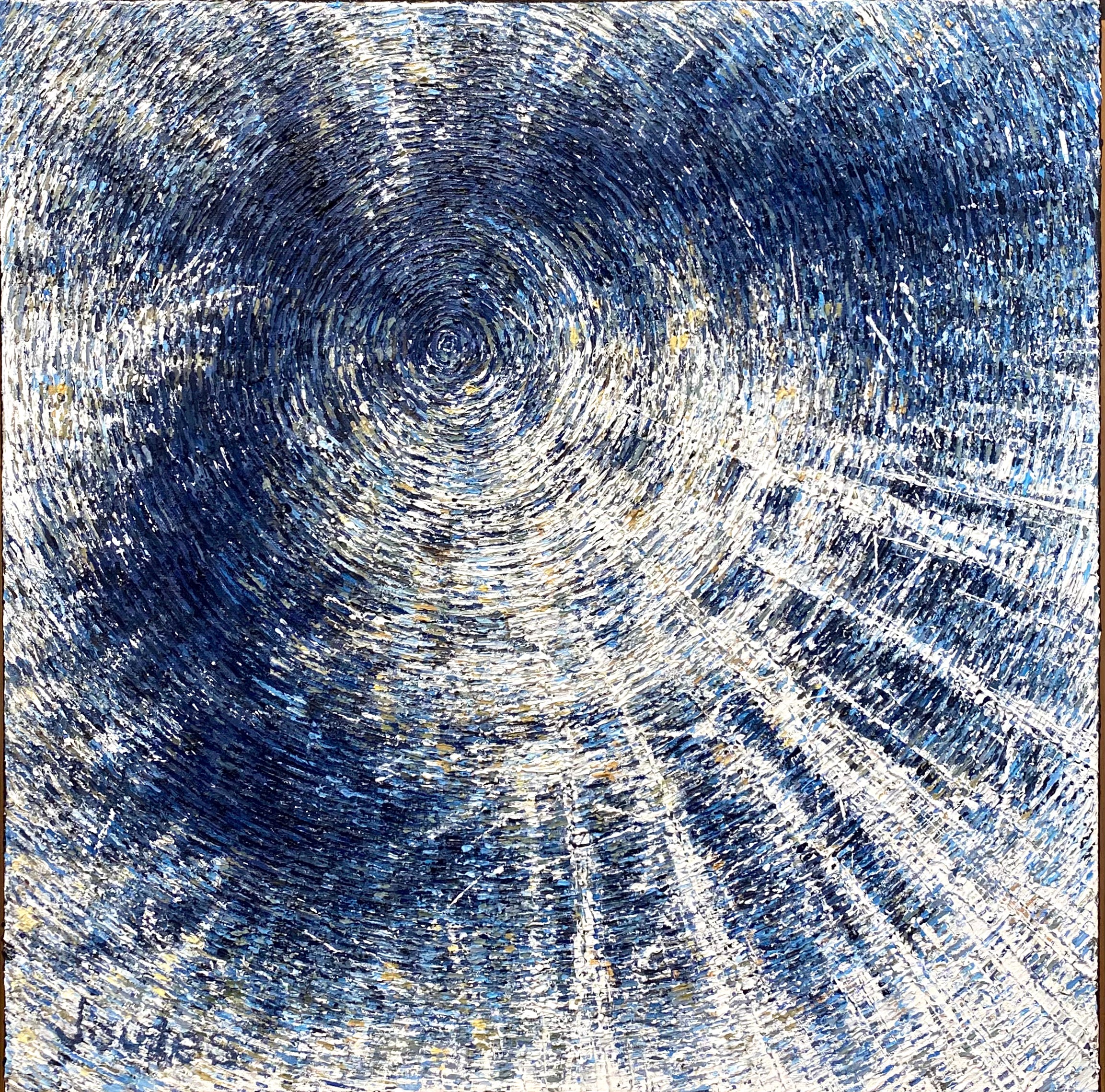 Julia 'Joules' Martin • Blue Raptor Above the Foliage