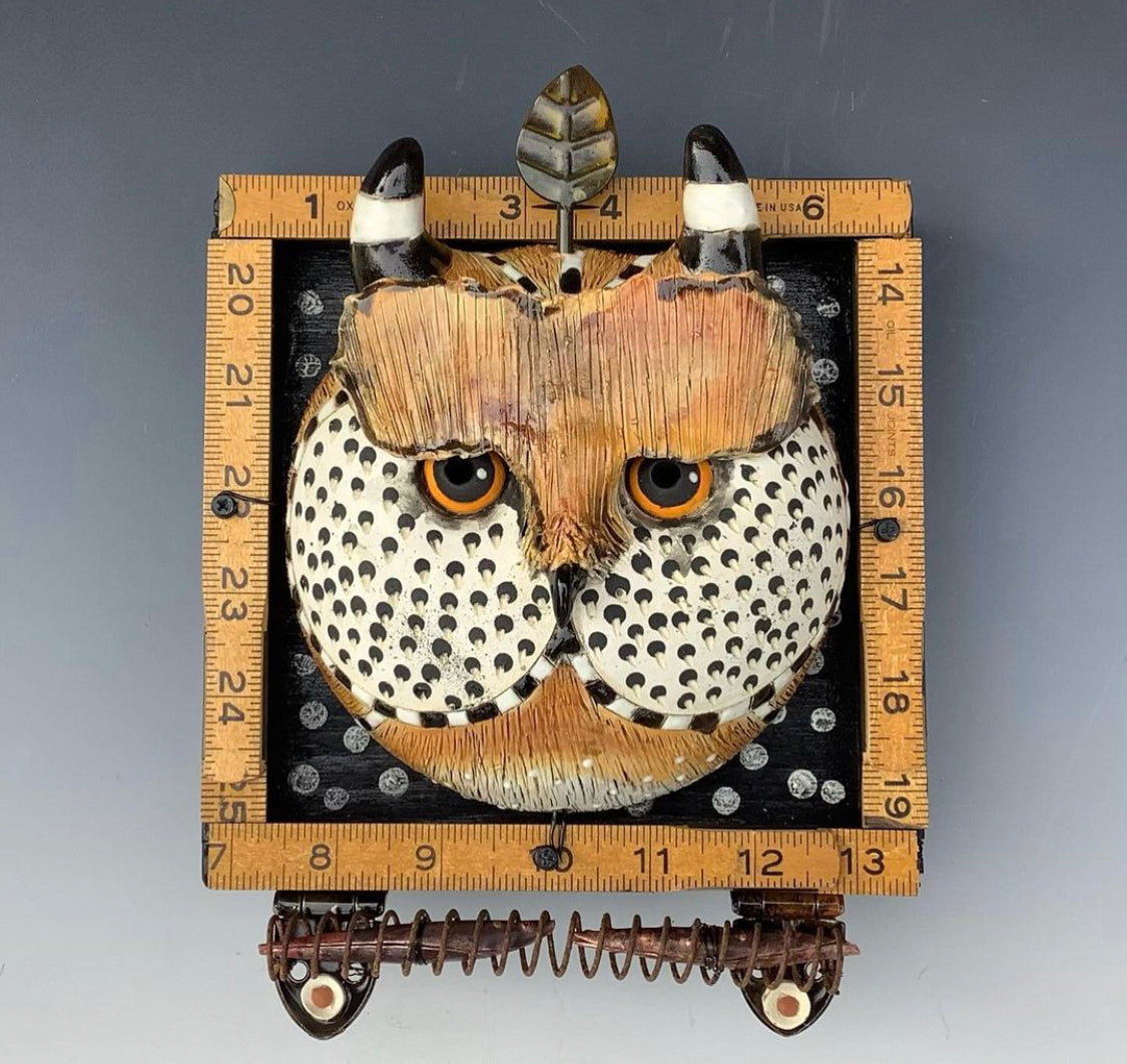 Joanne Bohannon • Owl Boxed In