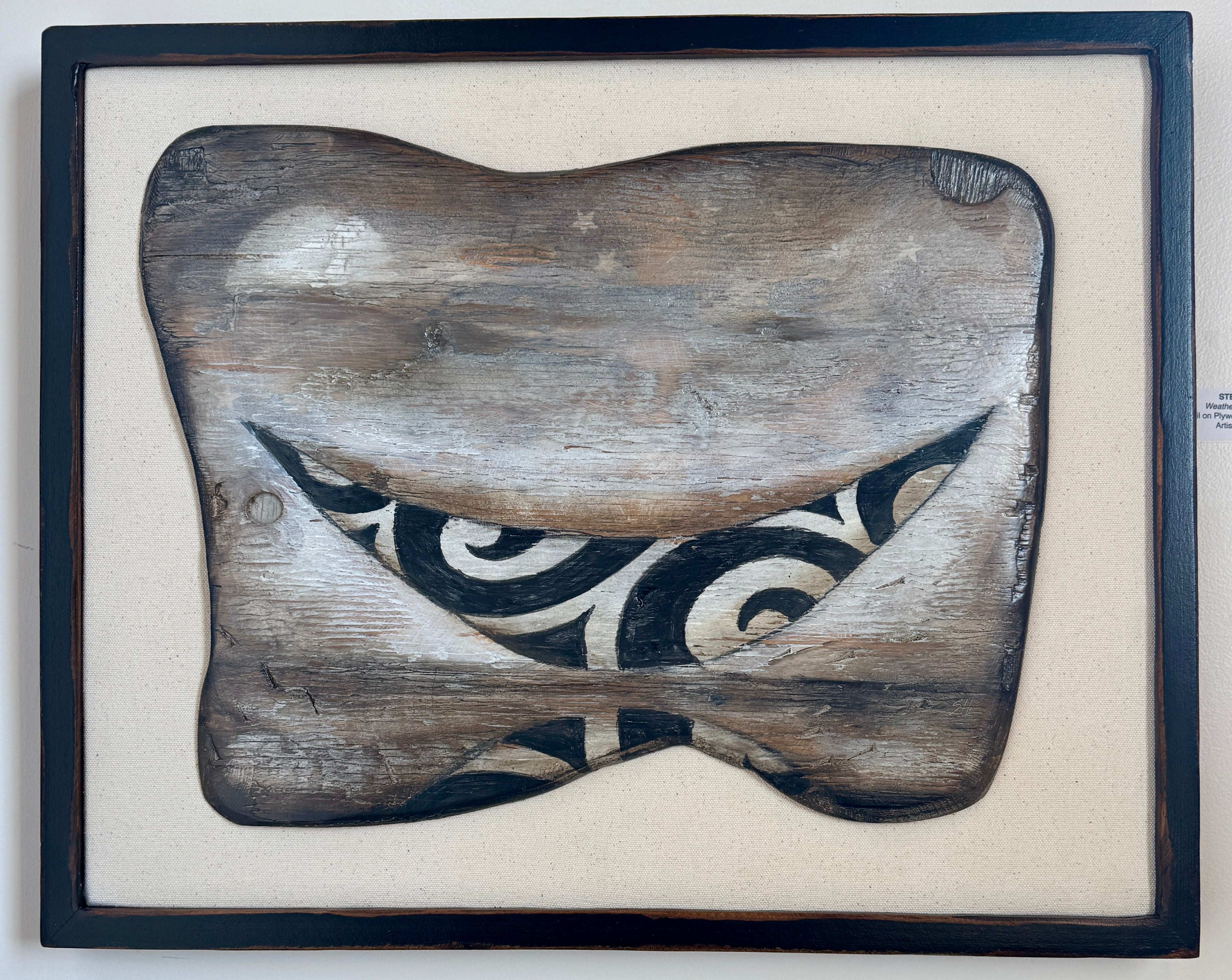 Steve Jensen •  Weathered Wood Canoe