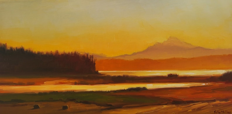 Kathrine Leigh Holley • Mount Baker Sunrise