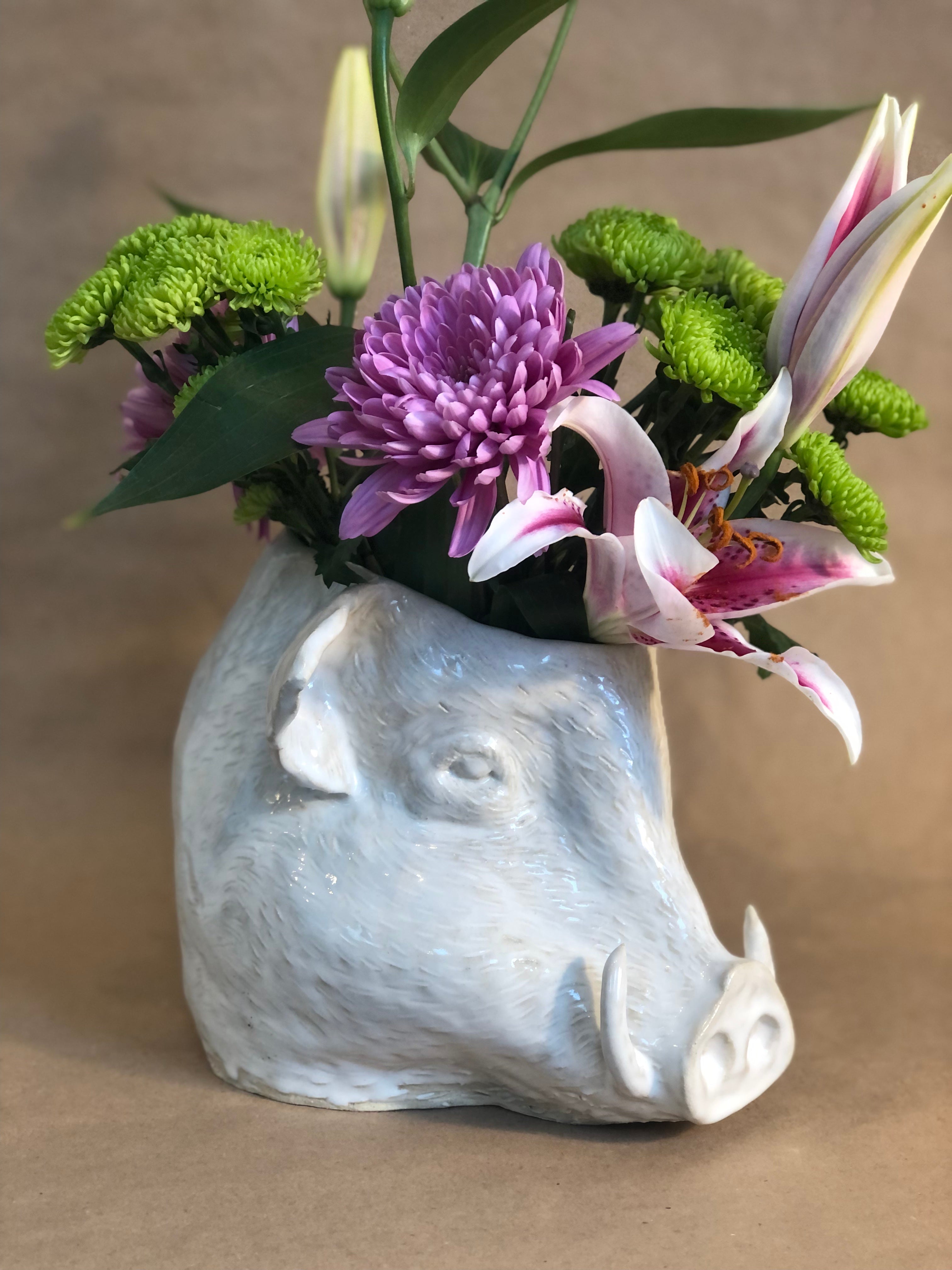 Holly Hudson • Boar Vase