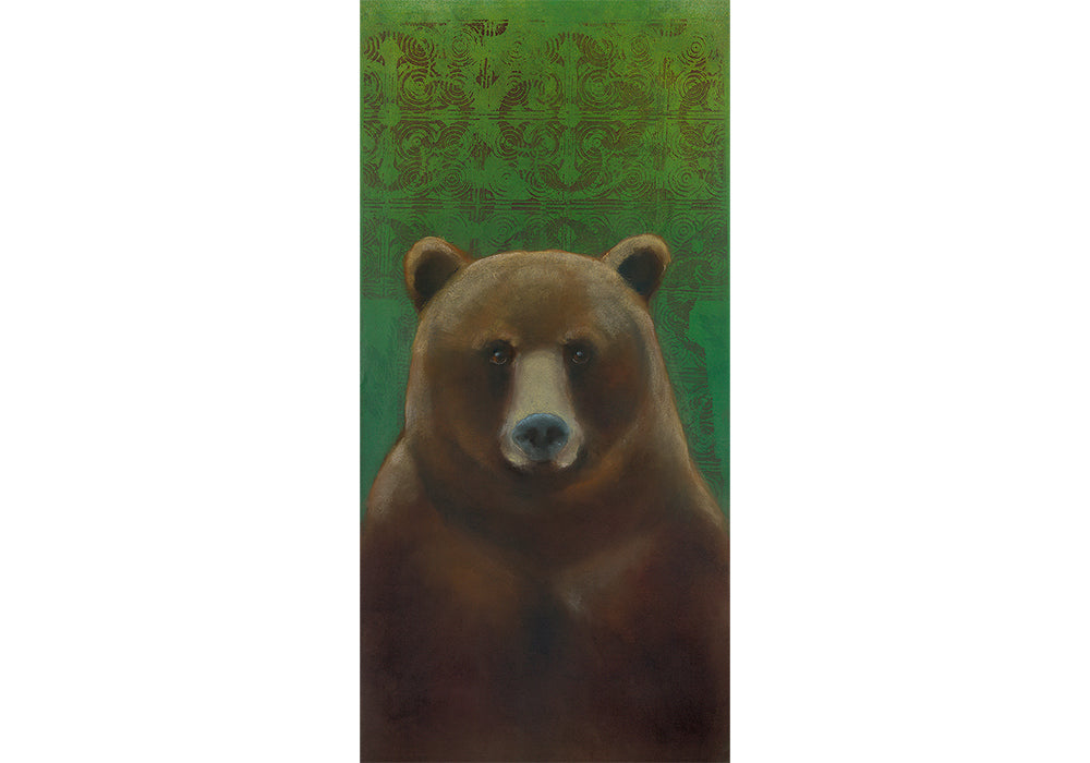 Sylvia Gonzalez • Bear on Green Tile